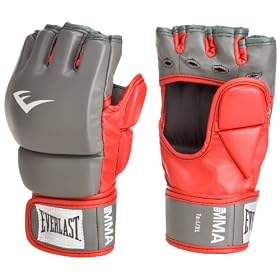 Everlast Train Advanced MMA 7-Ounce Closed-Thumb Grappling / Training Gloves