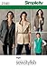 Simplicity SewStylish Pattern 2340 Misses Lined and Unlined Boyfriend Jackets Size 16-18-20-22-24