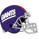 NFL Football Team Logo Transfers Rub-On Stickers/Tattoos New York Giants (3 Pack)