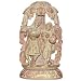 Religious Statue Krishna and Radha Stone Carve (sos408)