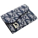 クリスチャン･ディオール CHRISTIAN DIOR ブルー ロゴジャガード SLO43005C ニつ折り財布の画像