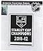 2012 Stanley Cup Final Champions Banner Los Angeles Kings Opening Night Jersey Patch