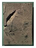 Tablet with Cuneiform Script, c.500 BC Art Giclee Poster Print by Babylonian, 24x32