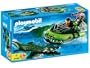 Playmobil 4446 Aligator Hunter Adventure 58 Piece Playset