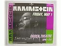 2 Rammstein Handbills poster