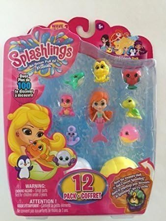 Splashlings 12 Pack ~ Mermaid & Friends ~ Wave 1 ~ Style 8 by TPF Toys