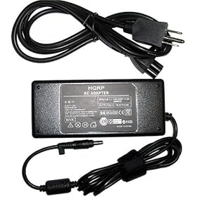 HQRP 90W AC Adapter for HP Pavilion DV1000 DV2000 DV6000 DV8000 DV9000 zt3000 zt3200 zt3300 zt3400 Compaq Evo N1000 N1050 Presario 900 1500 2800