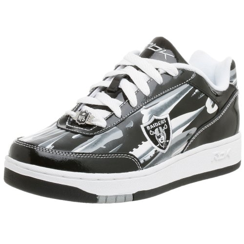 Reebok Men's Oakland Raiders Recline Paint Sneaker