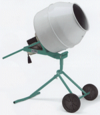 IMER 1126608 Minuteman II Portable 5CF w/ Tripod Stand Electric Multi-Mixer
