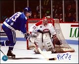 PATRICK ROY Montreal Canadiens SIGNED 8x10 Photo