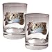 Philadelphia 76ers NBA 2pc Rocks Glass Set - Primary Logo by Great American Products