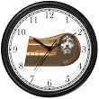 Jesus Christ - Christian Theme Wall Clock by WatchBuddy Timepieces (Black Frame)