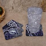 NHL Tampa Bay Lightning 4-Pack Sublimated Logo Neoprene Coaster Set