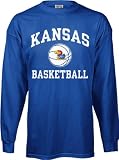 Kansas Jayhawks Perennial Basketball Long Sleeve T-Shirt