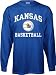 Kansas Jayhawks Perennial Basketball Long Sleeve T-Shirt