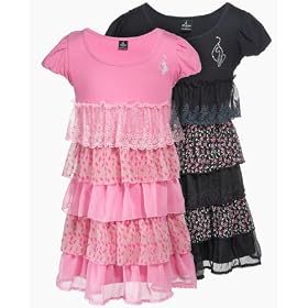 Baby Phat Kids Dress, Girls Mixed Print Dress