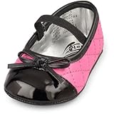 THE CHILDREN'S PLACE(ザ・チルドレンズプレイス) キルトバレエ フラット トロピカル ローズ シューズ 0～3ヶ月【並行輸入】