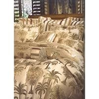 Queen Size Comforter Set - 7-Piece Deluxe Pack in Capri Pattern - 80EQ512CAP