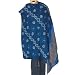 Folk Shawls Tie Dye Print Wool Accessories 80 x 35 inches