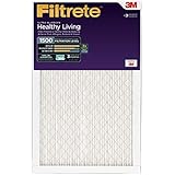 Filtrete Healthy Living Ultra Allergen Reduction Filter, MPR 1500, 16 x 25 x 1-Inches, 2-Pack