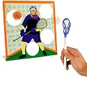 LiddleLAX ShootOUT Mini Lacrosse Game, with Blue Lacrosse Stick