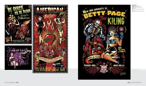 Kustom Graphics: Hot Rods, Burlesque and Rock 'n' Roll [Hardcover]