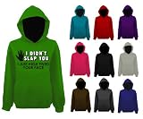 Womens I Didnt Slap You I High Fived Your Face Funny Pullover Hoodie