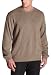 IZOD Men's Windowpane Lattice Sweater,Taupe Heather,Large