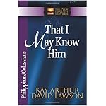 That I May Know Him: Philippians And Colossians (The New Inductive Study Series) book cover