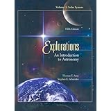 explorations an introduction to astronomy volume 1 solar system with starry night pro dvd version 50