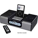 iHome iH5BR Clock Radio for iPod (Black)