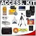 Accessory Kit for Canon Digital Rebel XTi & XT: Tamron 28-80mm Lens + Tamron 70-300mm Lens + Transcend 4GB 133X CompactFlash Card + Spare Replacement Battery for Canon NB-2LH + Digital Photo & Video 57 Tripod + Cameta Incognito 1000 SLR Deluxe Gadget Bag