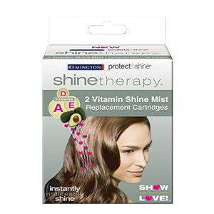 Buy Remington Shine Therapy Vitamin Shine Mist Refills 2-pk. by Remington
