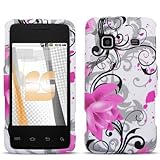 Samsung Galaxy Prevail Protector Case - Pink Lotus