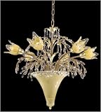 Savoy House Lighting - 1-976-6-54 - Art Nouveau 6 Light Chandelier - Elena Finish