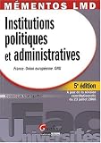Institutions politiques et administratives : France-Union Européenne-ONU