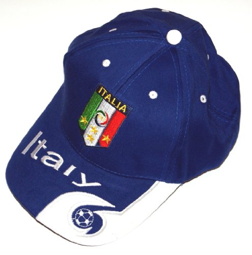 World Cup Soccer Team ITALY (ITALIA) ADULT Home SOCCER CAP / SOCCER HAT World Cup Soccer Team ITALY (ITALIA) ADULT Home SOCCER CAP / SOCCER HAT