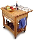 Catskill Craftsmen Grand Workcenter with Drop Leaf