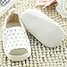 Voberry® Toddler Girl's Leather Slip on Loafer Baby Flats Shoe