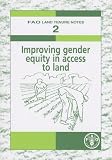 Improving gender equity in access to land