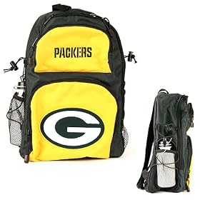 Green Bay Packers Water Bottle Backpack
