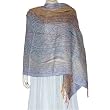 Body Wraps Wool Blend Silk Womens Outerwear Springs Trends India 72 x 27 inches (jwstl426)