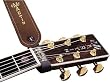 Martin Leather Acoustic Guitar Strap Button, Black