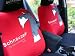 Holiday Season- FREE upgrade any shipping service to PRIORITY MAIL (only takes about 2-3days.) schnauzer the dog universal car seat cover - 10pcs full set..red - FREE gift of Non-slip Dash Grip Pad mat