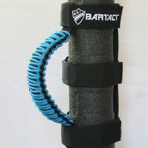 review Bartact TAOGHUPBZ - Universal Paracord Grab Handles (PAIR) - Made in USA - BLACK/COSMOS BLUE