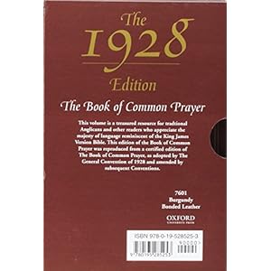The 1928 Book of Common Prayer