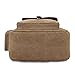 Mens Boys Vintage Canvas Shoulder Military Messenger Bag Sling School Bags Chest Military Leather Patchwork Messenger Bag- Great Christmas Birthday Gift for Families and Friends