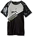 PUMA Big Boys' No.1 Logo Tee, Green, 10-12 (Medium)