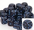 Speckled 12mm d6 Blue Stars Pipped Dice
