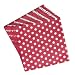 Paper Red Polka Dot Napkins